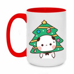 Кружка двухцветная 420ml Бубу В Костюме Елки - FATLINE Кружка двухцветная 420ml Бубу В Костюме Елки