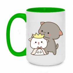 Кружки двухцветные 420ml