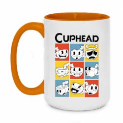 Кружки двоколірні 420ml