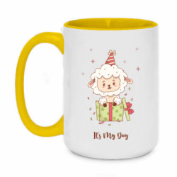 Кружки двухцветные 420ml