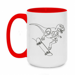 Кружки двухцветные 420ml