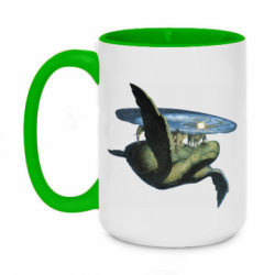 Кружки двухцветные 420ml