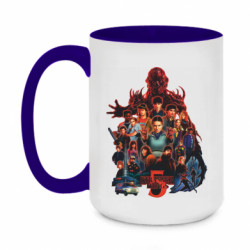 Кружки двухцветные 420ml