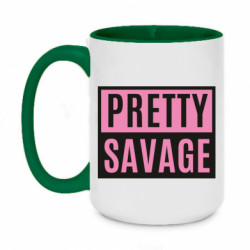 Кружки двухцветные 420ml