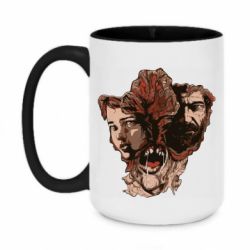 Кружки двухцветные 420ml