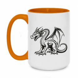 Кружки двухцветные 420ml