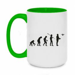 Кружки двухцветные 420ml