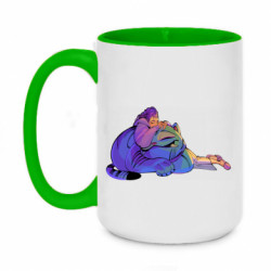 Кружки двоколірні 420ml