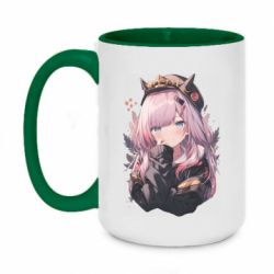 Кружки двухцветные 420ml