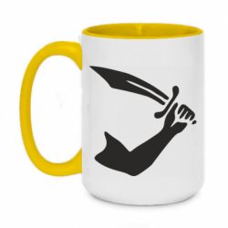 Кружки двоколірні 420ml