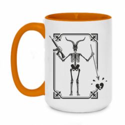 Кружки двухцветные 420ml