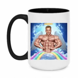 Кружки двухцветные 420ml