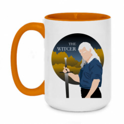 Кружка двухцветная 420ml Геральд - FATLINE Кружка двухцветная 420ml Геральд