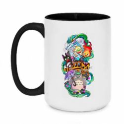 Кружки двоколірні 420ml