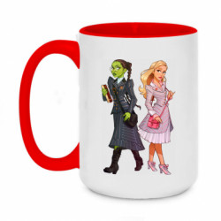 Кружки двухцветные 420ml