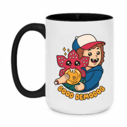 Кружка двоколірна 420ml Good demodog