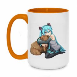 Кружки двухцветные 420ml