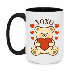 Кружки двухцветные 420ml