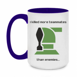 Кружки двухцветные 420ml