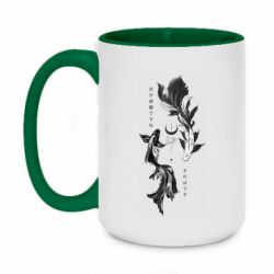 Кружки двоколірні 420ml