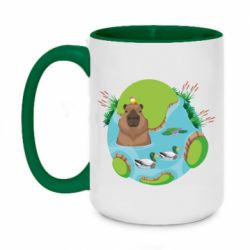 Кружки двухцветные 420ml