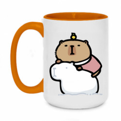 Кружки двухцветные 420ml