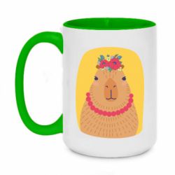 Кружки двухцветные 420ml