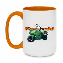 Кружки двухцветные 420ml