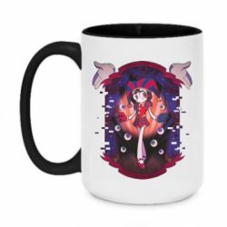 Кружки двухцветные 420ml