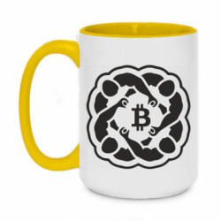 Кружки двухцветные 420ml