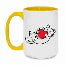 Кружки двоколірні 420ml