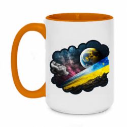 Кружки двухцветные 420ml