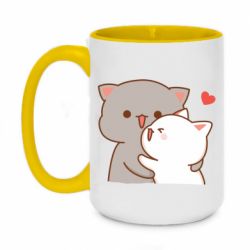 Кружки двухцветные 420ml