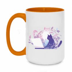 Кружки двухцветные 420ml