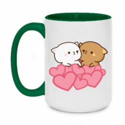 Кружки двухцветные 420ml