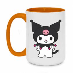 Кружка двухцветная 420ml Куроми. Руки в боки - FATLINE Кружка двухцветная 420ml Куроми. Руки в боки