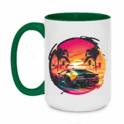 Кружки двоколірні 420ml