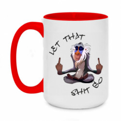 Кружки двухцветные 420ml