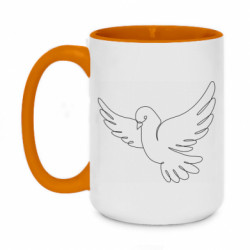 Кружки двухцветные 420ml