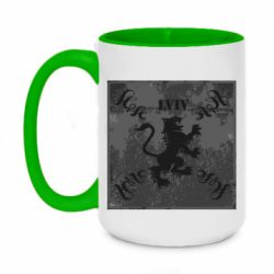 Кружки двоколірні 420ml