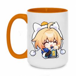 Кружки двоколірні 420ml