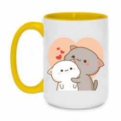 Кружки двухцветные 420ml