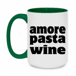 Кружки двухцветные 420ml