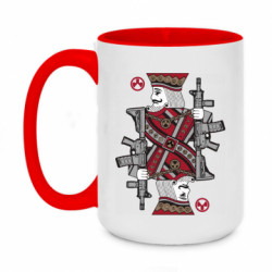 Кружки двоколірні 420ml