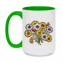 Кружки двухцветные 420ml