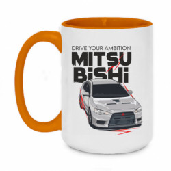 Кружки двухцветные 420ml