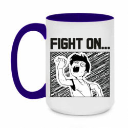 Кружки двухцветные 420ml