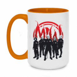 Кружки двоколірні 420ml