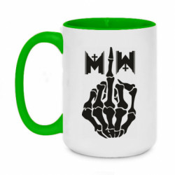 Кружки двоколірні 420ml