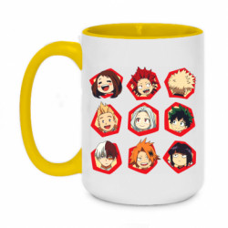 Кружки двухцветные 420ml